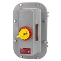 Hubbell Wiring Device-Kellems Disconnect Switches, Non Fused, Hazardous Location, 100A 600V AC, 3-Pole HBLB7NFD21A